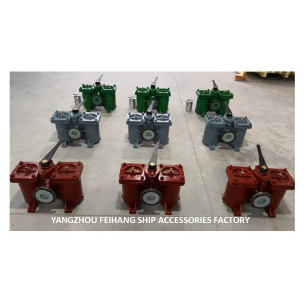 Filtro del petróleo crudo de la presión baja Cb/T425-1994 - filtro dual AS65 del petróleo crudo de la presión baja