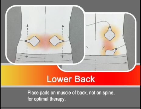 Graphene Heat Low Frequency Treatment Device Comfortable 20 Shifts Strength