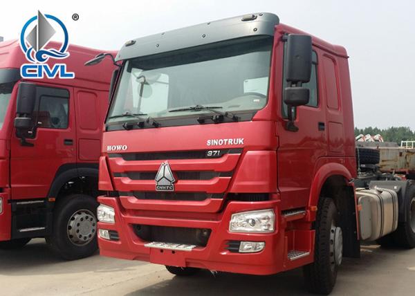 new Red 6x4 Prime Mover Truck EURO II Use With Semi Trailer Truck Color Optional