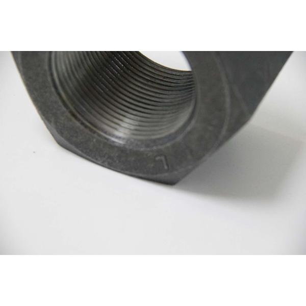 ASTM A194-2HM A194-2H A194-4 A194-7 A194-7M Nueces hexagonales pesadas con carbono y aleación de acero PTFE Negro/Zinc/H.D.G 1/2~4