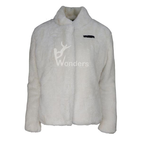 Womens 100% Recycled Arctic Fleece Jacket Dyed
