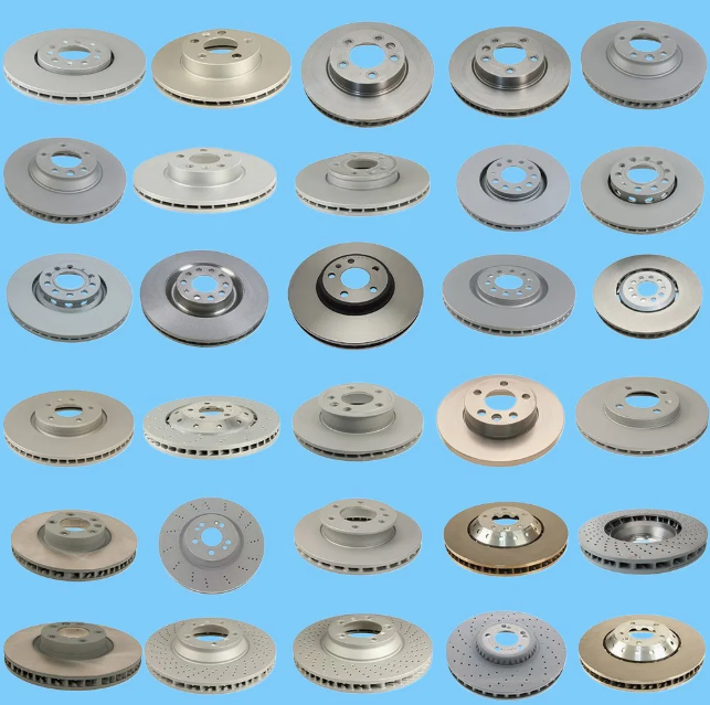 Drilled Slotted Coated Geomet Ventilated Front Brake Disc For Hyundai Accent Hyundai Solaris Rb/KIA Rio Ub 2010-2019 OEM ODM Wholesale Trial Order Available