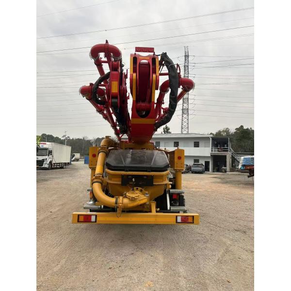 Original SANY Concrete Pump Truck 49m cement boom truck 4 Axles