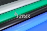 Tejido de fibra de vidrio recubierto de silicona para mantas, paneles y cubiertas.