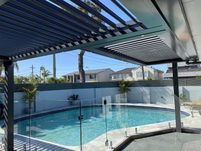 Resistência ao vento Jardim interior Sala de sol Isolamento térmico Área exterior Proteção UV Sombra