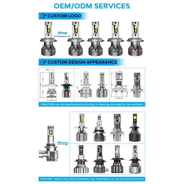 3600LM 4,5 pulgadas vehículo de remolque LED luces de trabajo de 42W luz de conducción de automóviles