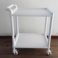 Medical Plastic Utility Cart Disassemble Assemble Design Portable Supply Trolley