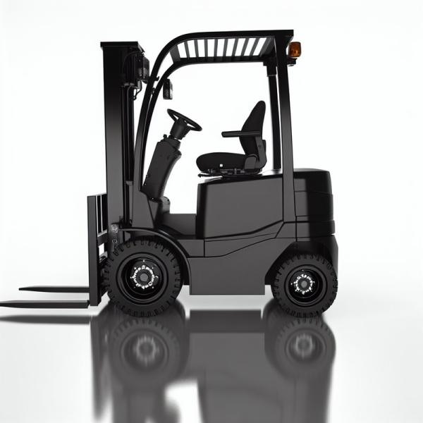 Solid Rubber / Polyurethane Tyre Electric Pallet Jack Forklift , Electric Reach Truck Shimadzu Pump