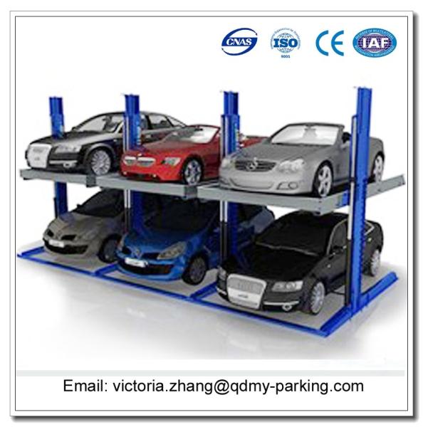 Space Saver Auto Parking System Solutions Two Post Car Parking Lift for Sale