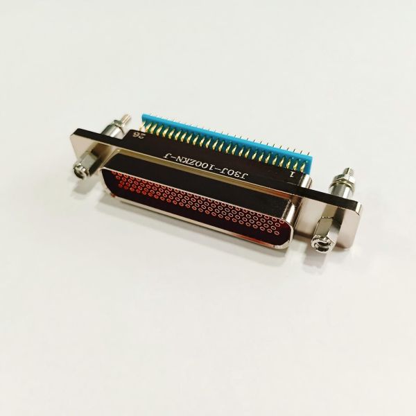 J30J Micro D Type Connector Female 100 Pin Connector 3A Rectangular