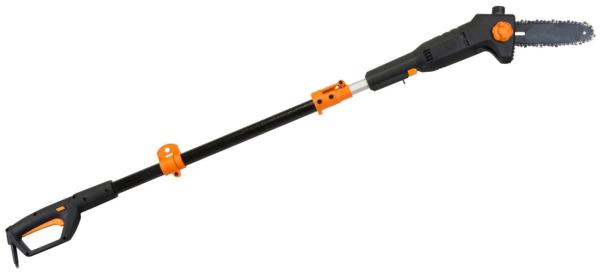 6A 7000rpm Garden Electric Chainsaw 8.75 Foot Reach For Cutting Limbs 8 Inch Pole Saw Chain
