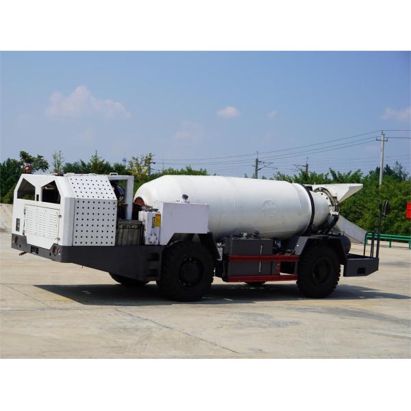                  Explosion Proof Underground Coal Mining Equipment Concrete Mixer Vehicles Wc4bj             