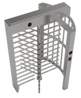 Porta sem escova da segurança do Sigle do motor da C.C. do torniquete de aço inoxidável da Completo-altura 304 para a segurança