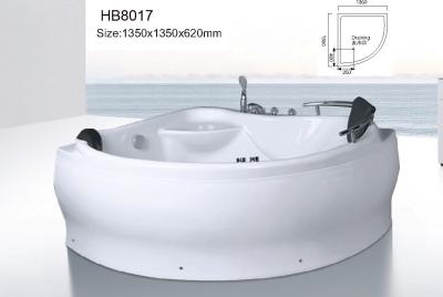 Sanitary ware, Bathtubs, Jacuzzi, Massage bathtub,WHIRLPOOL HB8017 1350X1350X620