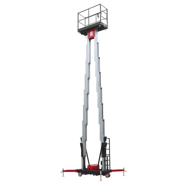 6m 10m 12m Aerial Vertical Mast Lift Industrial Cherry Picker Customized
