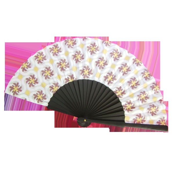 23 cm Custom Printing Wood Folding Fan Wholesale Factory Paper or Fabric Held Hand Fans