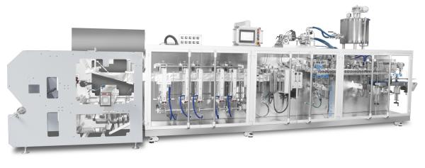 50 - 500ml Doypack Packing Machine AC380V 50HZ For Liquid Food Sauce Bag