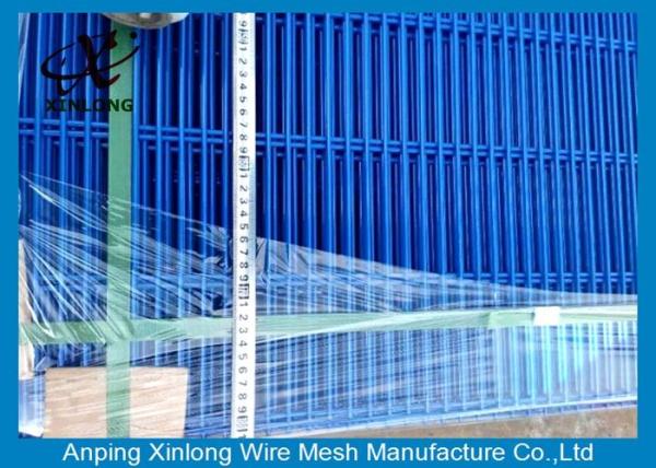 Anti Ultraviolet Wire Mesh Security Fencing Convenient Installation 12.7*76.2mm
