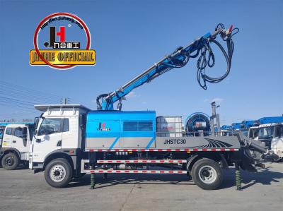 JIUHE HPC30KI Máquina de pulverização de concreto montada em caminhão Máquina de cimento