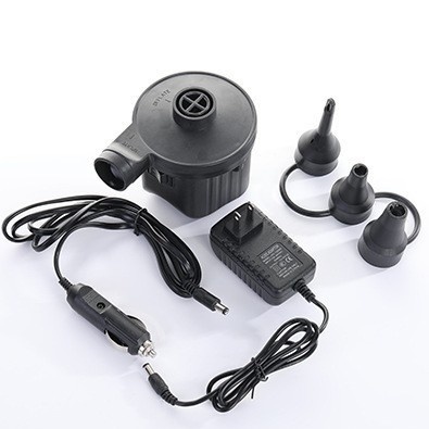 Electric DC Inflatable Pump Outdoor Car-mounted Pump Swimming Pool Swimming Ring Air Cushion Bed ABS Plastic 110V-240V