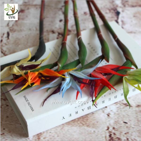 UVG FBP112 party decoration idea artificial flowers uk in orange bird of paradise for home garden landscaping