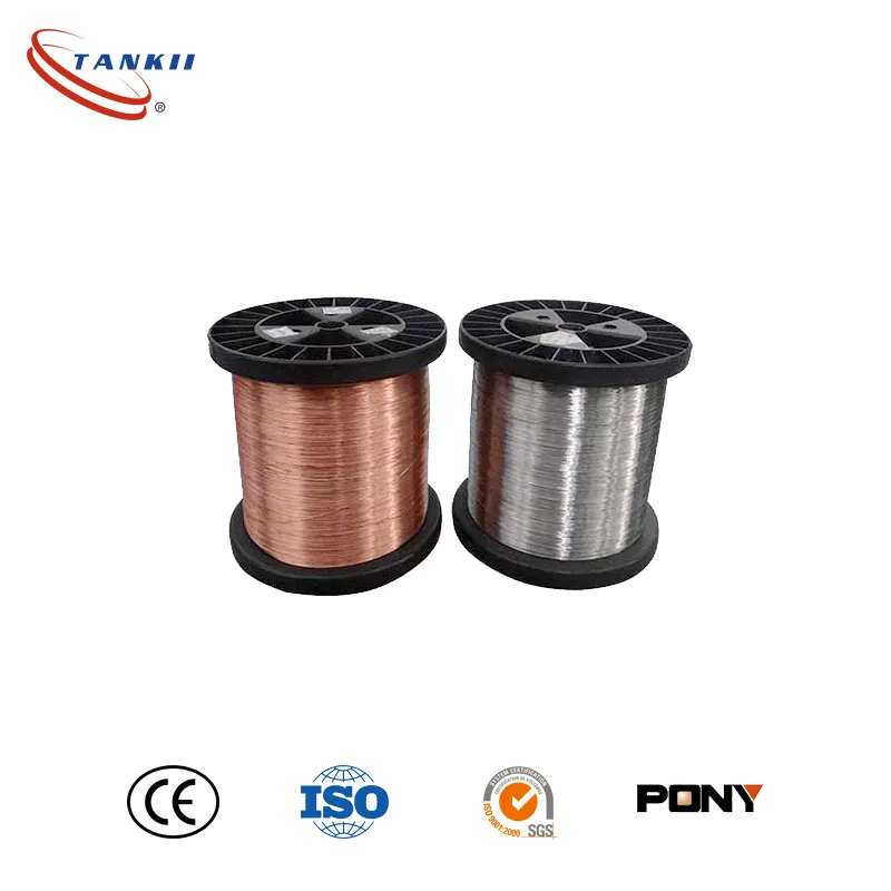 6J22 Karma Alloy Enameled Resistance Wire with Polyimide Insulation and Low TCR for Resistors and Heating Elements