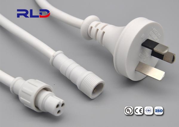 PVC sobre - conector macho bonde impermeável das tomadas e dos soquetes IP67 do molde
