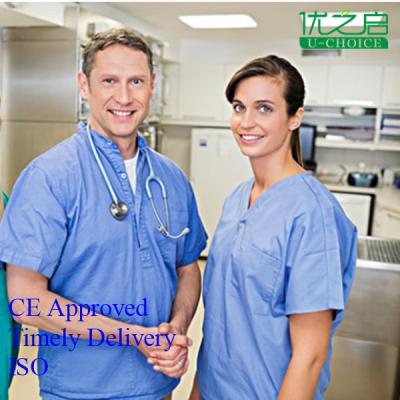 Non Woven Disposable Isolation Gown 160 - 185cm Size For Hospital / Working