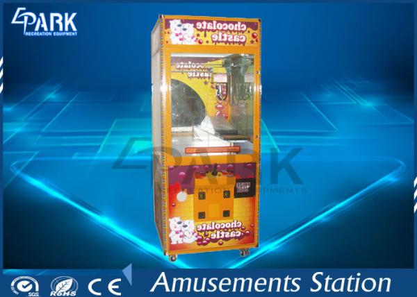 Easy Management Crane Game Machine Hardware / Plastic / Wood Material