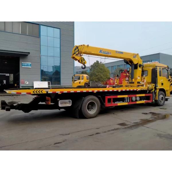 HOWO 4X2 Road Recycling Flatbed Trailer for Sale