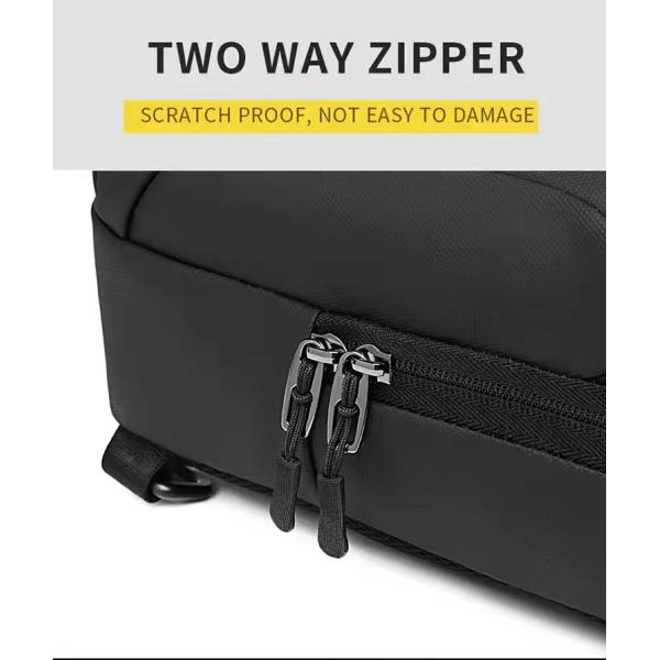 Fashion OEM Nylon Men Shoulder Chest Sling Bags 18*12*28cm