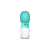 Poste d'eau potable de l'animal familier 12OZ de bouteille d'eau de tasse de catégorie comestible de chien portatif extérieur de silicone
