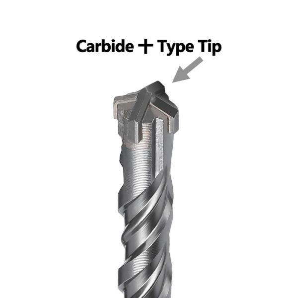 40Cr Sandblasted SDS Drill Bit 12mm R Flute Sds Hammer Drill