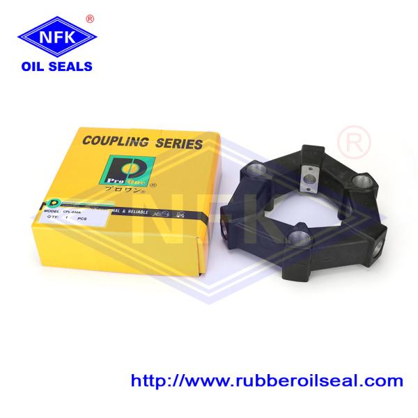 Taiwan Black Flexible Shaft Pro-One 30A Fitting Rubber Coupling Spider For Excavator