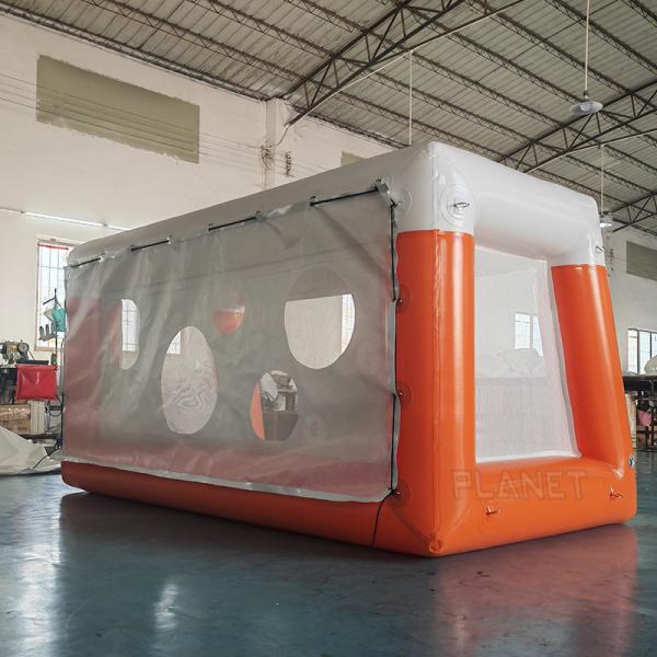 Карнавал на открытом воздухе Спортивная игра Надувный футбол Стрельба Футбольная практика Цель Пенальти Футбольный гол