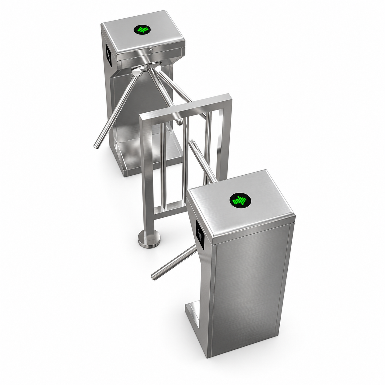 IP55 Stainless Steel Tripod Turnstile Gate - Durable and Cost-Effective Three-Arm Turnstile for Access Control