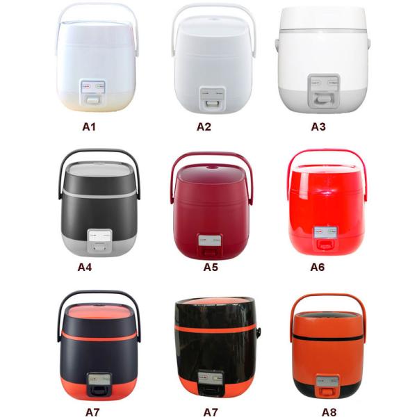 Auto Stay Warm  Mini Electric Rice Cooker One Button Operation Leek Handle Design