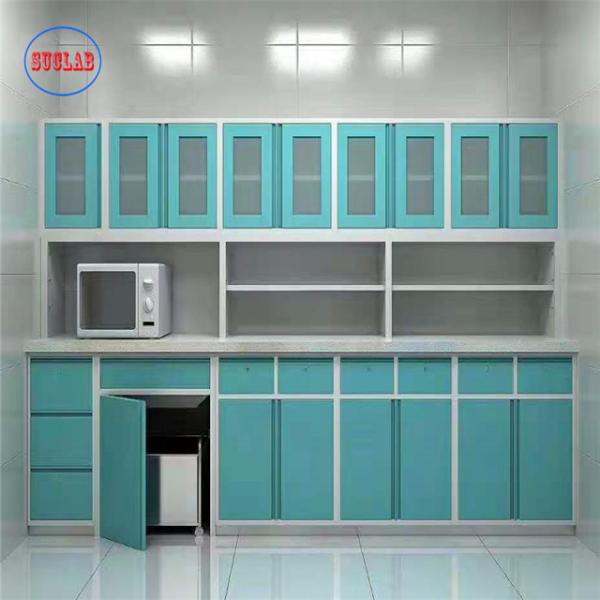 Antirust Fireproof Laboratory Wall Cabinets , Acid Resistant Lab Bench Furniture