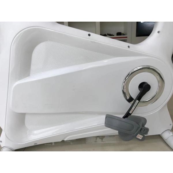 Commercial Gym Equipment 8KG Flywheel Spin Bike with 150kg Capacity in White and Black