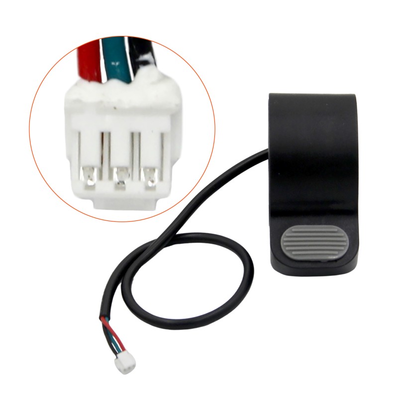 Water Resistant Adjustable Thumb Throttle with Shock Absorption for Electric Scooters