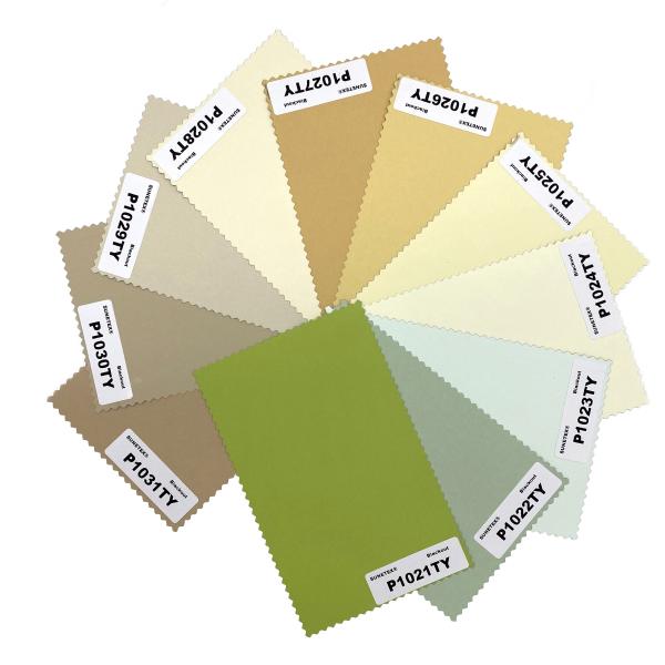 Greenguard Silver Coated Blackout Roller Blinds Fabric Multicoloured