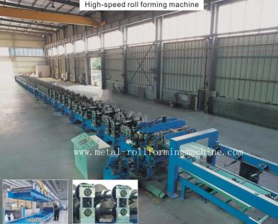 Plataforma azul do metal de 22 estações que forma a máquina 27.5KW, máquina de formação automática