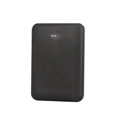 5000mAH Mini Portable Power Bank with Dual USB Port and Woven Parttern