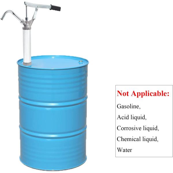 Рука насоса бочонка масла AA4C привелась в действие барабанный насос действия рычага с выдвигать смазку 3000H масла всасывающей трубы