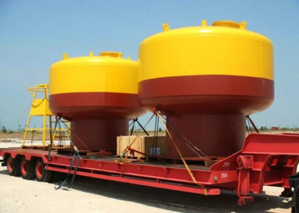 Boia enchidas das boias de amarração do pendente da âncora espuma de aço marinha modular