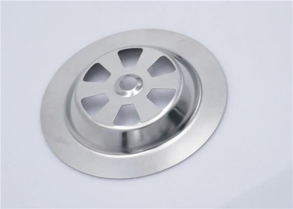 Kitchen Waste Sink Strainer Parts Stainless Steel Silver 75 Mm OD