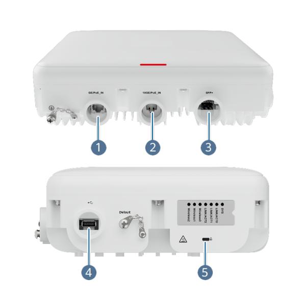 AirEngine 5776I-X7TH 50088975 6.45 Gbps Wireless Wi-Fi 7 Outdoor Access Point