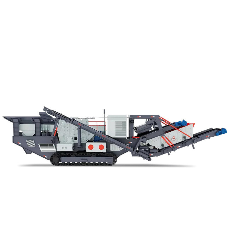 200 Tph Portable Mobile Impact Crusher Plant in with Lifelong Spare Parts Supply