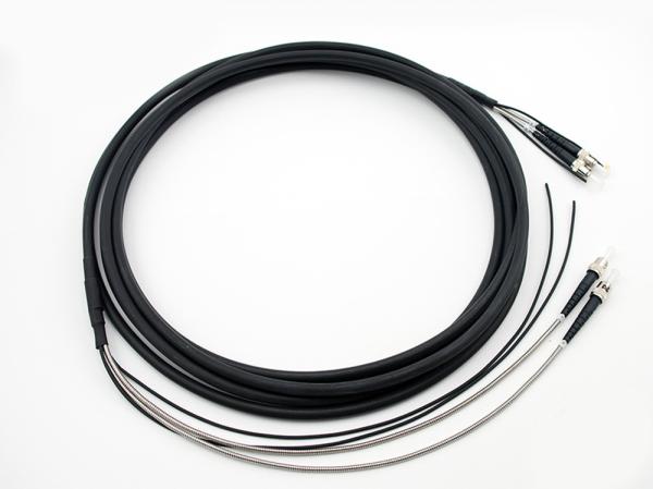 Câble extérieur duplex de correction de fibre de CPRI pour l'insertion Loss