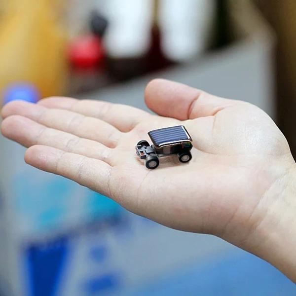 Indoor Outdoor Solar Car Toys Safety ABS Educational Solar Powered Mini Car